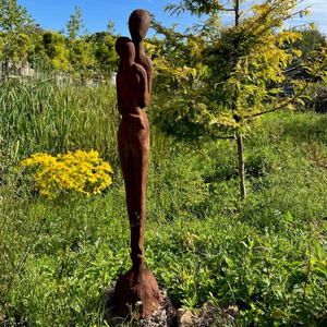 Cast Iron Tall Romantic Couple
