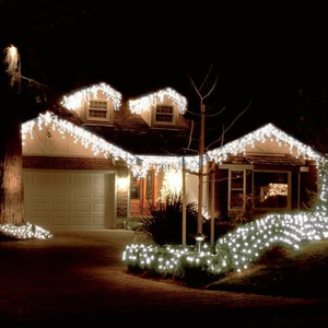 360 WHITE Icicle Led Snowing Light