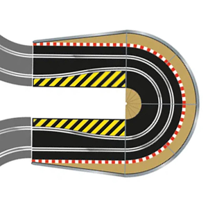 Scalextric C8512 C8195 Scalextric Hairpin Curve Track Accessory Pack