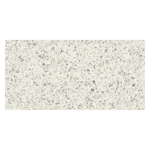 Diamond White Matte Terrazzo Look Porcelain Tiles 12x24