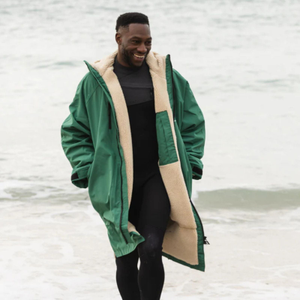 Bleubird Nordic Adults Waterproof Changing Robe - S/M / Green