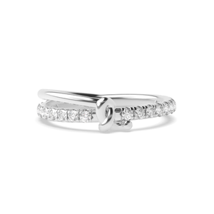 Buy Prong Setting Round Shape Diamond Eternity Ring - Abelini