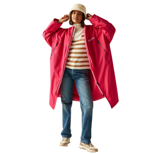 Regatta Outdoor Active Adults Waterproof Changing Robe - L/XL / Pink Potion