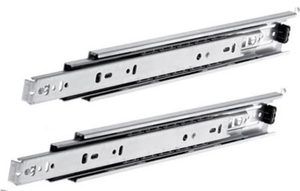 Full Extension Drawer Runner 500mm Bright Zinc