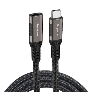 USB-C Male to Female Extension Cable USB 3.2 Gen2 PD 100W 20Gbps CAU605 - 0.5m