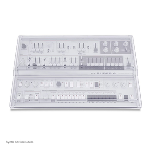 Decksaver UDO Audio SUPER 6 Desktop Synth Cover