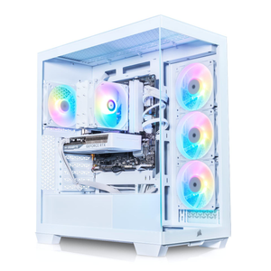 AWD-IT X= 3500X Intel Core i5 12400F 6 Core NVIDIA RTX 5060 8GB White - Next Day Gaming PC