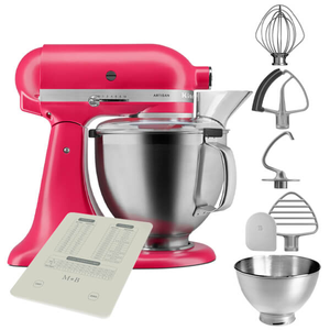 KitchenAid Artisan Mixer 195 Hibiscus with FREE Gift