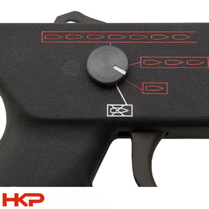 HK91, G3, MP5 Ambidextrous Selector Lever - Right Side - Low Profile