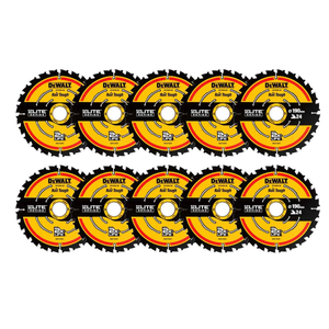 DeWalt DT10304-QZ Extreme Framing Circular Saw Blade 190 x 30mm 24T (10 Pack)