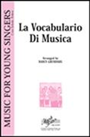 La Vocabulario Di Musica - SSA 