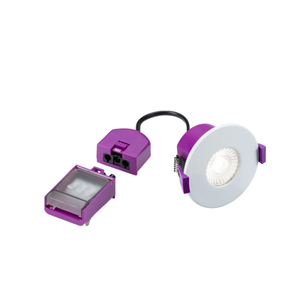 Knightsbridge SPKEVF SpektroLED Evo Fixed IP65 Downlight 2 x wattage and 4x cct Less Bezel