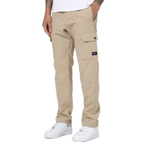 Closure London Mens Ripstop Open Hem Cargo Pants Sand