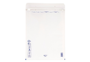 180mm x 265mm - Arofol Size 4D Padded Envelopes - White - 100 Bags