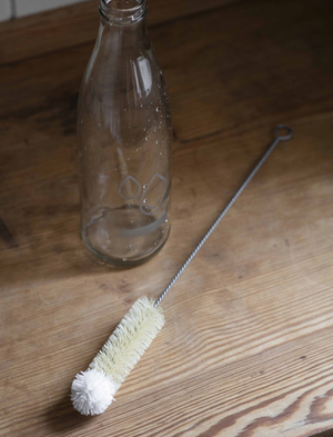 Classic Bottle Brush - Stainless Steel, Natural