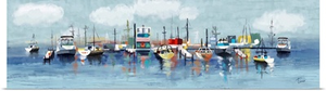 Marina In The Fog