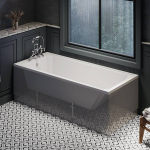 Milano Richmond - 1700mm x 750mm Traditional Single Ended Bath - without Panels