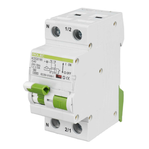 40A 1P+N 2 Module C Curve 10kA 30mA Type A RCBO