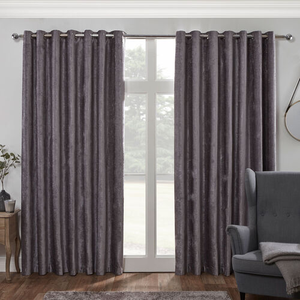 BLACKOUT & THERMAL TEXTURED SLATE 90X90 Curtain