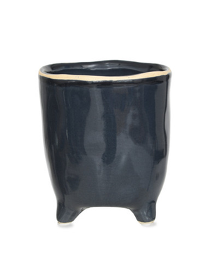 Positano Pot 10.2cm - Ceramic, Ink