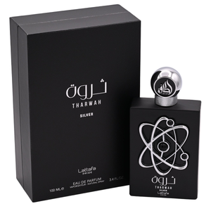 Pride Tharwah Silver by Lattafa cologne for men EDP 3.3 / 3.4 oz New in Box