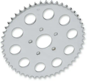 Drag Specialties 51 Tooth Chrome Rear Chain Sprocket For 2000-2022 HD Big Twin Models (16423P)