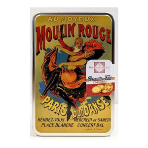 Delaunay Levielle - Pure Butter Biscuits Tin Moulin Rouge 300g