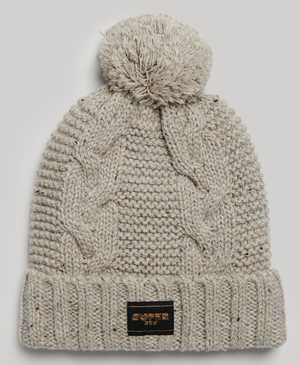 Cable Knit Beanie Hat