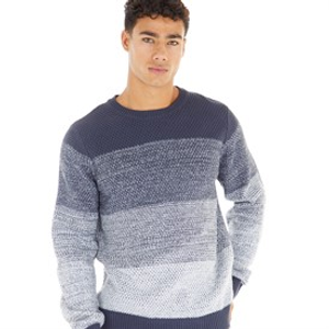 Avant Garde Mens Cameron Crew Neck Jumper Navy