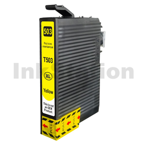 Compatible for Epson 503XL (C13T09R492) Yellow High Yield Inkjet Cartridge - 470 pages