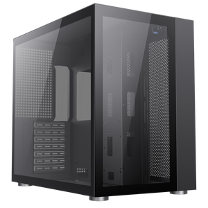 GameMax Infinity Mid-Tower ATX PC Black Gaming Case With Tempered Glass Side Panel