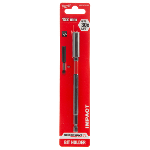 Milwaukee 4932472065 152mm/6" Shockwave Magnetic Bit Holder