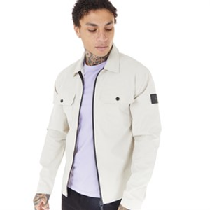 Avant Garde Mens Stelth Overshirt Stone