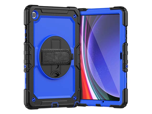 Rugged Impact Case for Samsung Galaxy Tab A9+ 11 inches - Blue