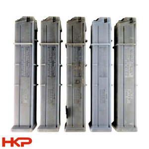 HK MP5 Magazine - 30 Round - .40 S&W, 10mm - Gray - Used