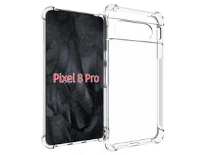 Gel Case with Bumper Edges for Google Pixel 8 Pro - Clear