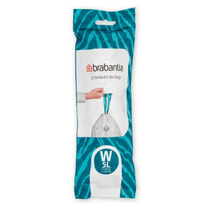 Brabantia Perfect Fit Bin Liners 5L (W) 20 Pack