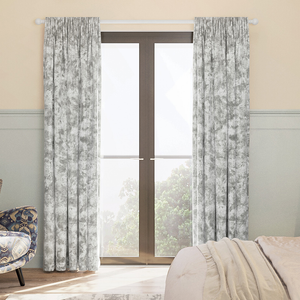 Cyrus Crushed Velvet, Glint - Made to Measure Curtains
