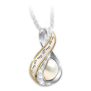 Forever Faithful Diamond Pendant Necklace