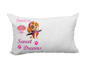 Personalised Skye Pillow Case