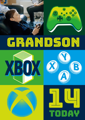 Xbox Photo Upload Birthday Card