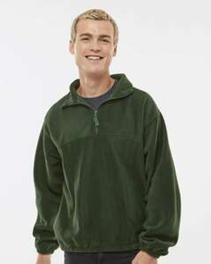 Burnside 3052 Polar Fleece Quarter-Zip Pullover