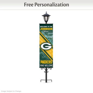 Green Bay Packers Personalized Welcome Banner Collection