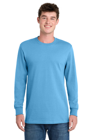 Port & Company  Printed Long Sleeve Essential Tee