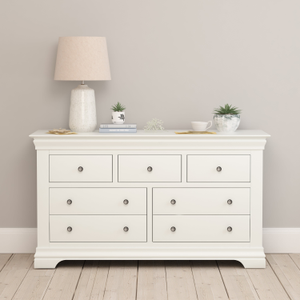 Chantilly Warm White Wood Sample