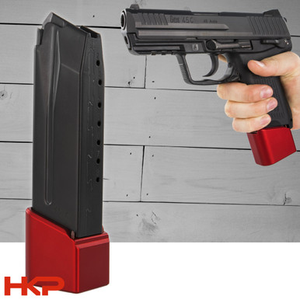 HK45C, USPC Magazine Extension - 12 Round - Red