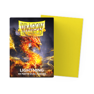 Dragon Shield - Matte Dual Sleeves - Standard Size - 100pk - Lightning