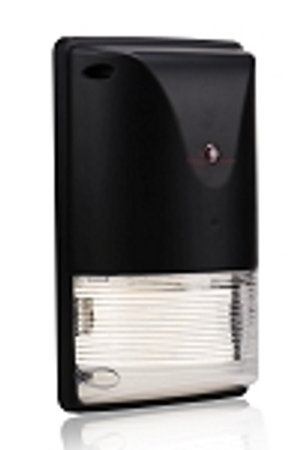 20W Pavo 4 Series - LED Wall Light | Photocell, 2,400 Lumens, Color Selectable 30K/40K/50K, DLC Premium 5.1, Black
