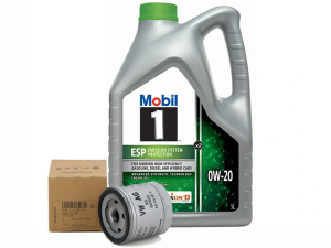Genuine SEAT Leon 1.5 Petrol Oil Change Service Kit 2019 Onwards - Mobil ESP 'x2' 0W20 5L