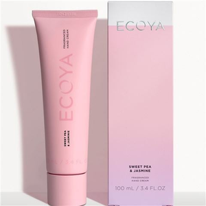 Ecoya - Sweet Pea & Jasmine Fragranced Hand Cream 100ml